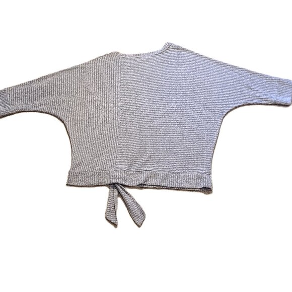 Simply Vera, Vera Wang Light Gray Heather Pullover Top Women's XL - Picture 5 of 12